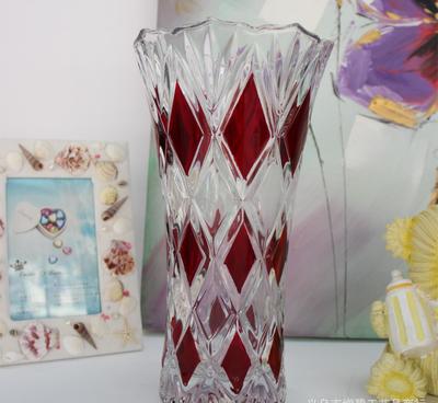 创意水晶花瓶ZB8036简约玻璃花瓶水培厂家定制现货