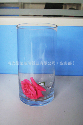 【透明玻璃花瓶】价格,厂家,图片,玻璃工艺品,南皮晶莹玻璃器皿(业务部)-